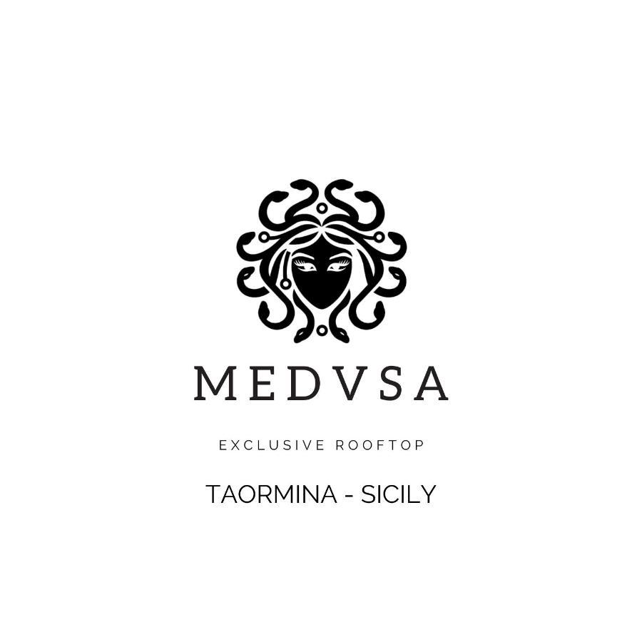 Medusa Exclusive Rooftop Taormina Apartment Luaran gambar